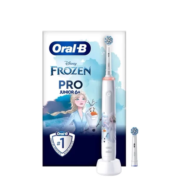 Електрична зубна щітка Oral-B D505.523.Z3K Pro 3 Junior 6+ Frozen (2 нас.)