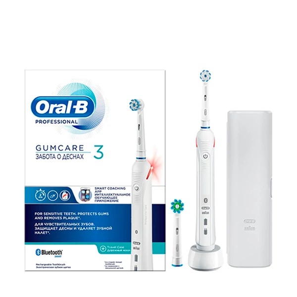 Зубна щітка Oral-B D601 Smart 4000N White з Bluetooth ЄС