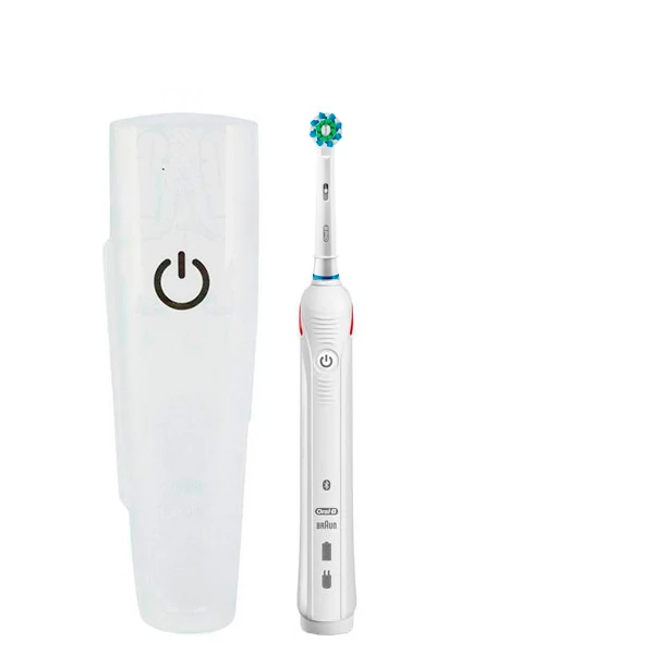 Зубна щітка Oral-B D601 Pro4 5000 Bluetooth Light White + футляр