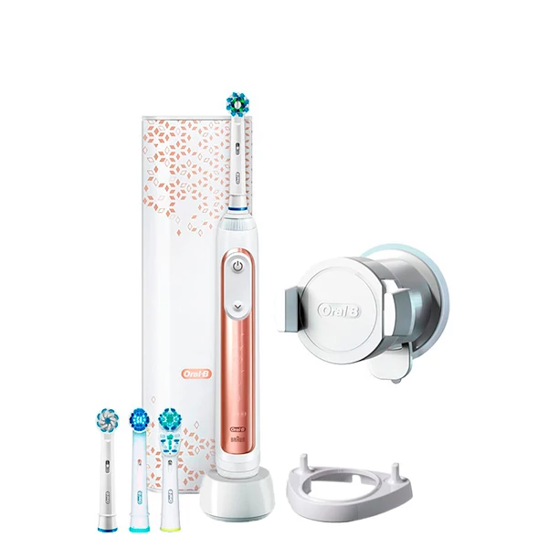 Зубна щітка Oral-B D701.545.6HX Genius 10000 Gold Rose ЄС