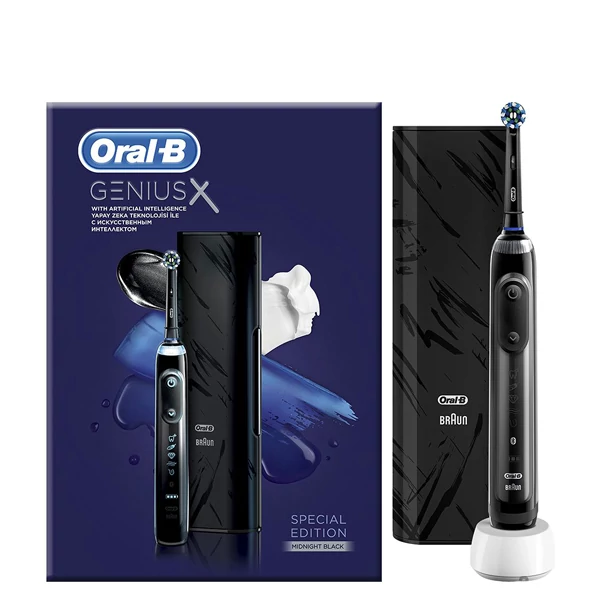 Зубна щітка Oral-B D706.513.6X Genius X Special Edition Midnight Black ЄС