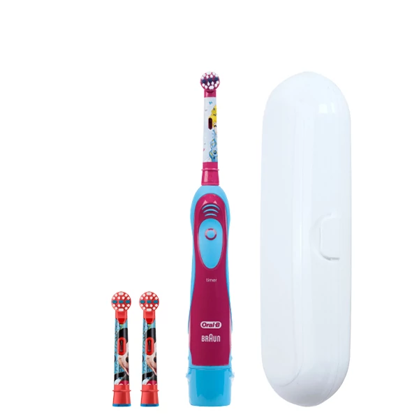 Зубна щітка Oral-B DB4.510.К Принцеса на батарейках дитяча + 2 нас. Міккі з футляром ЄС