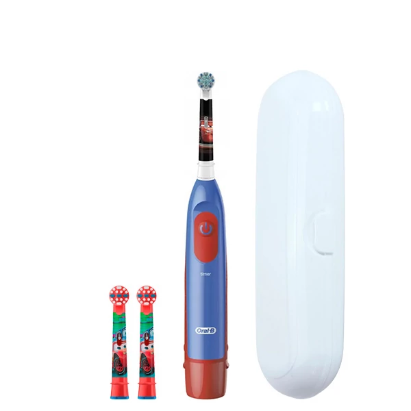 Електрична зубна щітка Oral-B DB5 Extra Soft &quot;Тачки&quot; + (2 нас.) та футляр