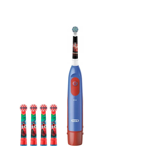 Електрична зубна щітка Oral-B DB5 Extra Soft &quot;Тачки&quot; + (4 нас.)