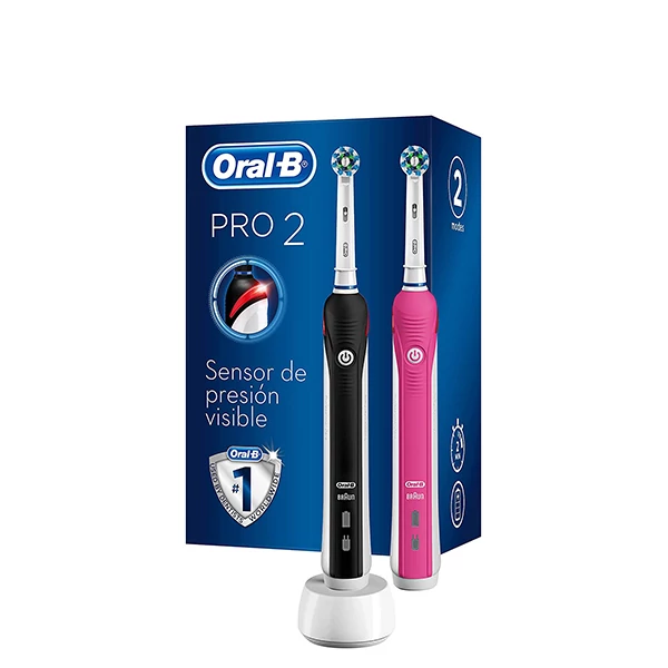 Зубні щітки Oral-B Family Pack D501 PRO 2 2950N Black and Pink ЄС