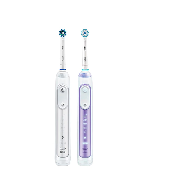 Зубна щітка Oral-B Genius 10000N Violete + White Сімейний набір light