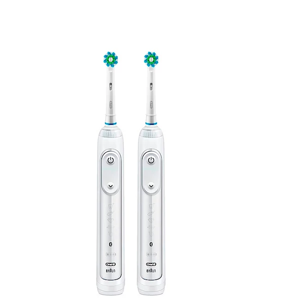 Зубна щітка Oral-B Genius 10000N White + White Сімейний набір light ЄС