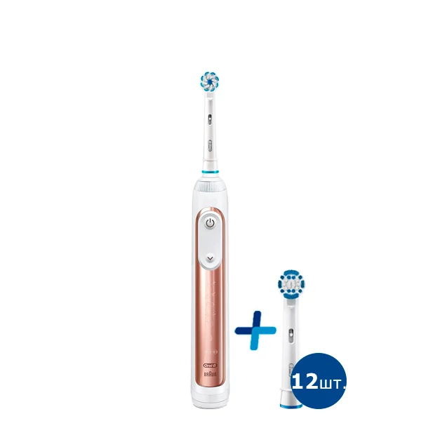 Зубна щітка Oral-B Genius 10000N Women - light Gold Rose 13 шт. ЄС