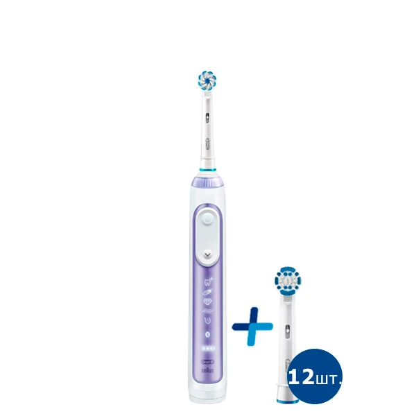 Зубна щітка Oral-B Genius 10000N Women - light Violete 13 шт. ЄС