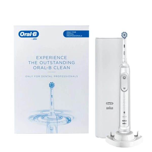 Електрична зубна щітка Oral-B Genius X 20000N White з футляром (1 нас.) ЄС
