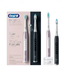 Звукова електрична зубна щітка Oral-B Pulsonic Slim Luxe 4900 Pink&amp;Black ЄС