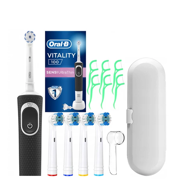 Зубна щітка Oral-B Vitality 100 Black Special Edition з футляром ЄС