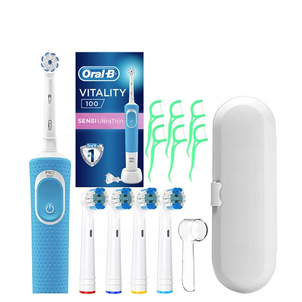 Зубна щітка Oral-B Vitality 100 Blue Special Edition з футляром ЄС