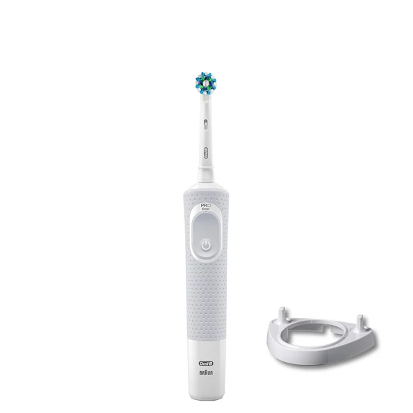 Зубна щітка Oral-B Vitality 100 Cross Action White + Підставка ріжок ЄС