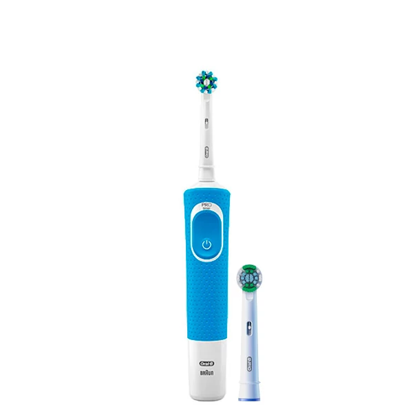 Зубна щітка Oral-B Vitality D100.413.1 Crossaction Blue 2 нас.