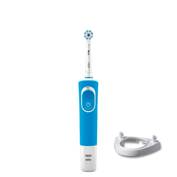 Зубна щітка Oral-B D100 Junior 6+ Blue  + підставка ріжок ЄС