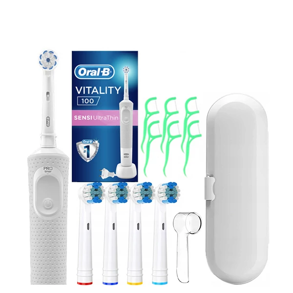 Зубна щітка Oral-B Vitality 100 White Special Edition з футляром ЄС