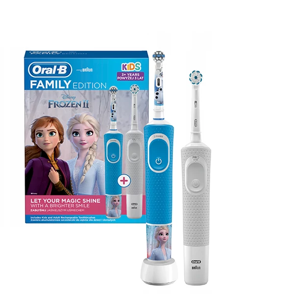 Зубні щітки Oral-B Vitality D100 Kids &quot;Холодне серце&quot; Family Edition
