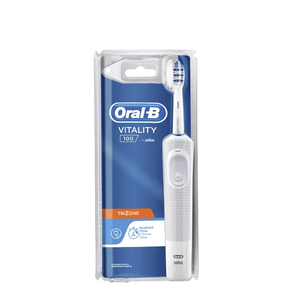 Зубна щітка Oral-B Vitality D100 White PRO TriZone ЄС