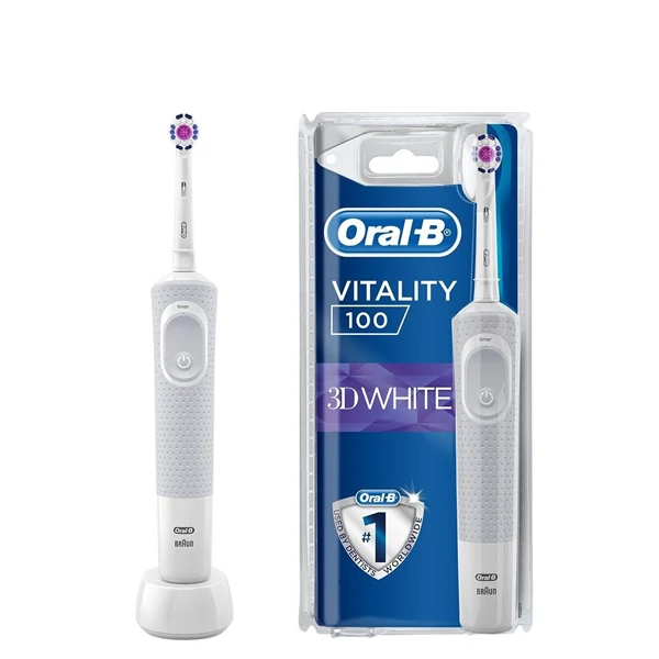 Зубна щітка Oral-B Vitality D100 White PRO 3D White