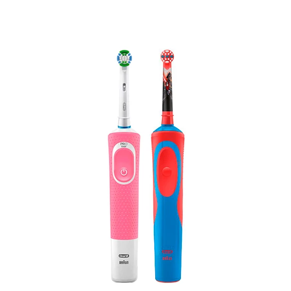 Зубні щітки Oral-B Vitality D100 Precision Clean Pink + D12 Star Wars ЄС