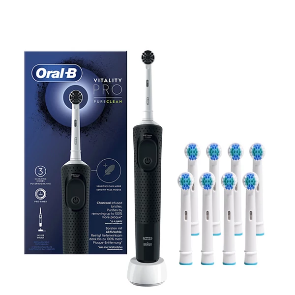 Зубна щітка Oral-B Vitality Pro D103 Precision Pure Clean Black