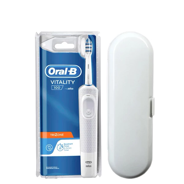 Зубна щітка Oral-B Vitality D100 PRO TriZone з футляром