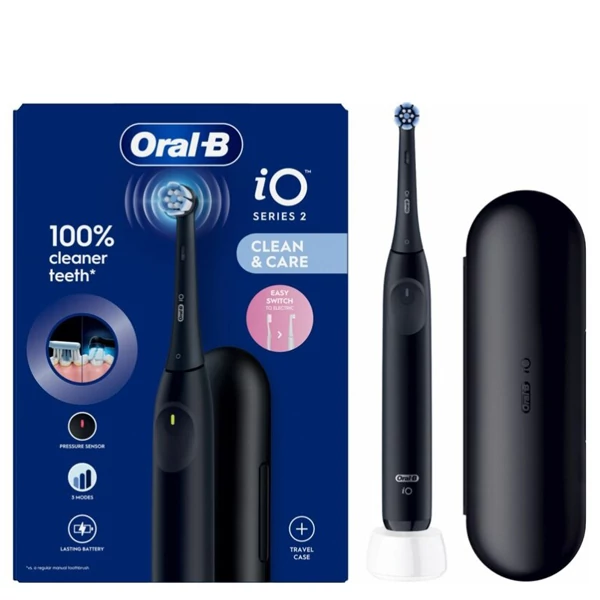Електрична зубна щітка Oral-B iO 2 Travel Case Black ЄС