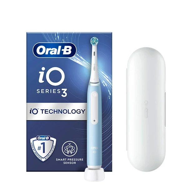 Електрична зубна щітка Oral-B iO 3 Travel Case Ice Blue