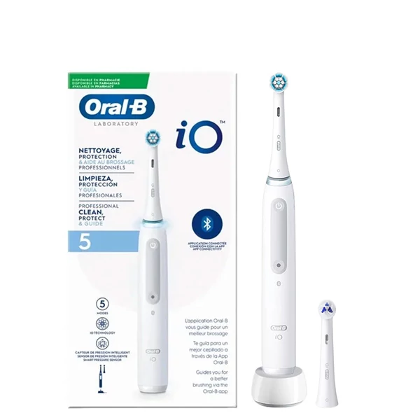 Електрична зубна щітка Oral-B iO 4 (iOG4.2N6.0) Laboratory Edition White ЄС