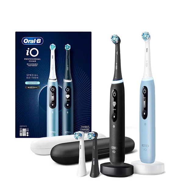 Електрична зубна щітка Oral-B iO 7 (M9d.4M5.3B) Special Edition Family Pack 