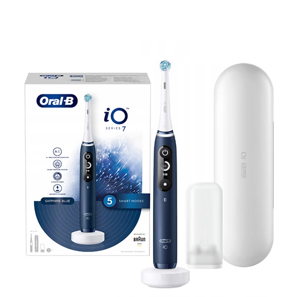 Електрична зубна щітка Oral-B iO 7 Sapphire Blue ЄС
