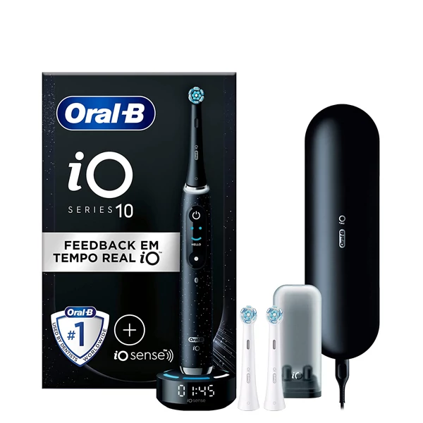 Зубна щітка Oral-B iO 10 (iOM10.1B4.2AD) Cosmic Black (3 нас.)