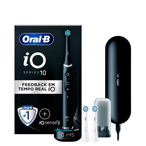 Зубна щітка Oral-B iO 10 (iOM10.1B4.2AD) Cosmic Black (3 нас.) ЄС