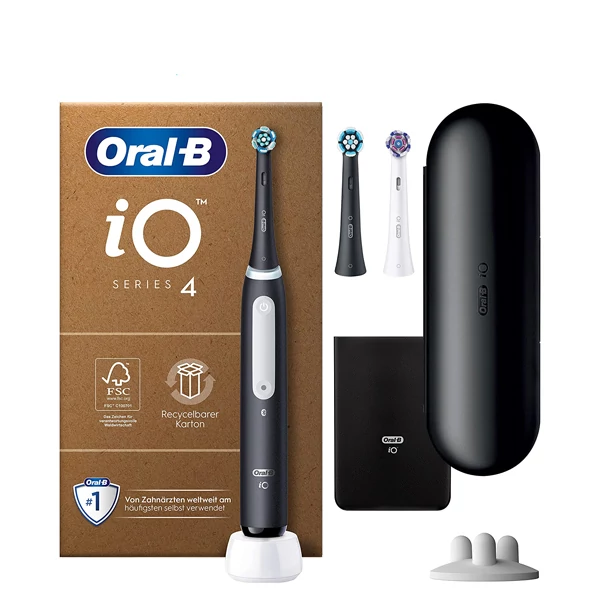 Зубна щітка Oral-B iO 4 Plus Edition Matt Black ЄС