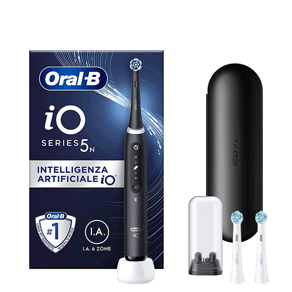 Зубна щітка Oral-B iO 5 Black (3 нас.)