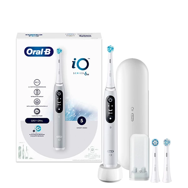 Зубна щітка Oral-B iO 6N Grey Opal (3 нас.)