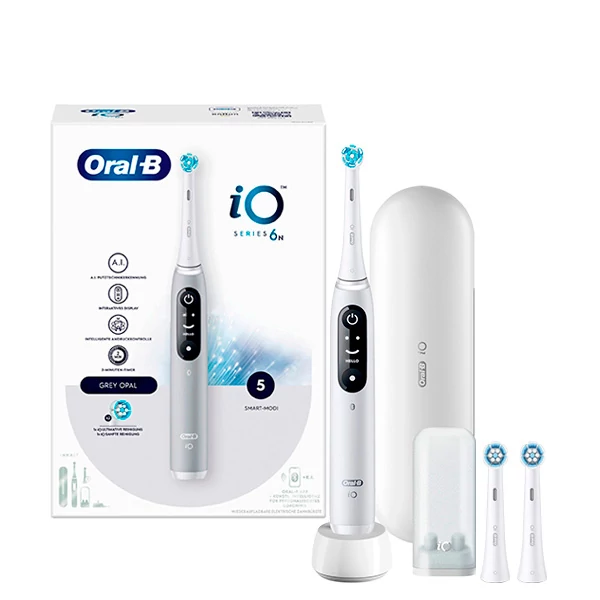 Зубна щітка Oral-B iO 6N Grey Opal (3 нас.) ЄС