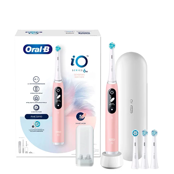Електрична зубна щітка Oral-B iO 6N Pink (4 нас.)