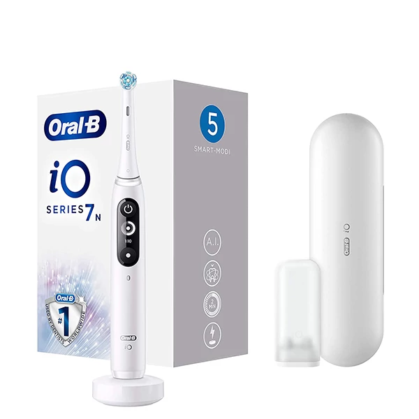 Зубна щітка Oral-B iO 7N (iOM7.1A1.1BD) White Alabaster ЄС