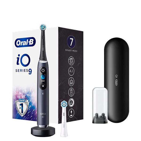 Електрична зубна щітка Oral-B iO 9 Black Onyx (2 нас.) ЄС