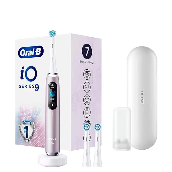 Електрична зубна щітка Oral-B iO 9 Rose Quartz (3 нас.) ЄС