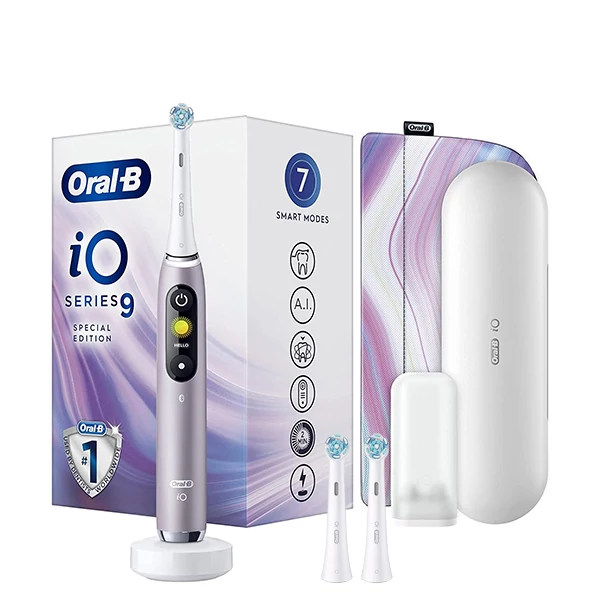Зубна щітка Oral-B iO 9 Special Edition Rose Quartz (3 нас.)