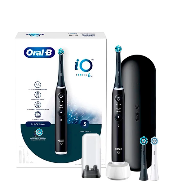 Електрична зубна щітка Oral-B iO 6N Black (3 нас.) ЄС