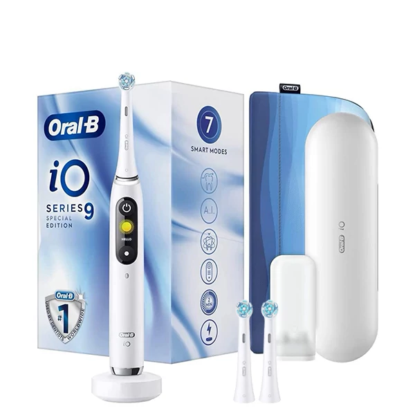 Електрична зубна щітка Oral-B iO 9 Special Edition White (3 нас.)