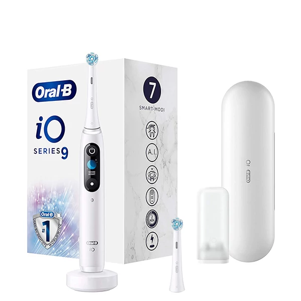 Зубна щітка Oral-B iO 9 White Alabaster (2 нас.)