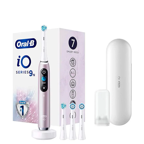 Електрична зубна щітка Oral-B iO 9N Rose Quartz (4 нас.) ЄС
