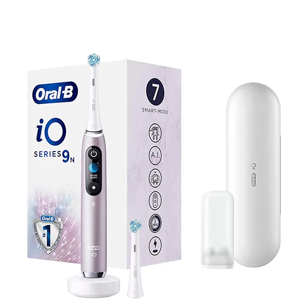 Зубна щітка Oral-B iO 9N Rose Quartz (2 нас.) ЄС