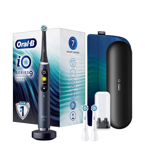 Електрична зубна щітка Oral-B iO 9 Special Edition Black Onyx (3 нас.) ЄС