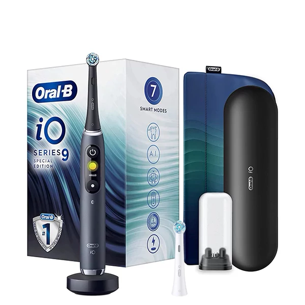 Електрична зубна щітка Oral-B iO 9 Special Edition Black Onyx (2 нас.)